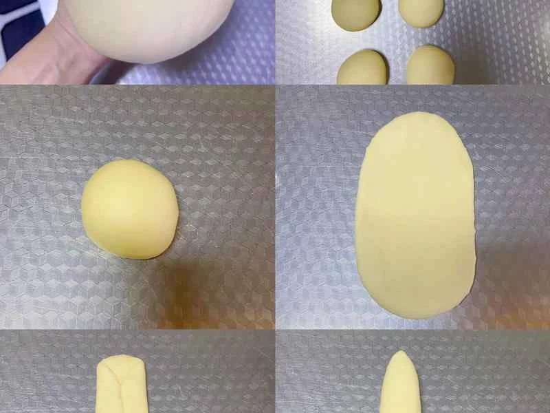 How to make pure milk hand-torn toast: Step 1