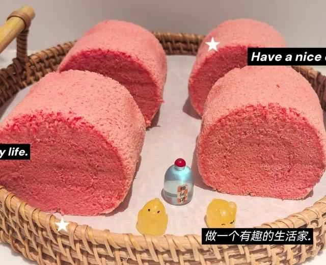 Recipe for Pink Swiss Roll (No Cracks)