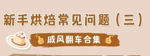 Common Baking Problems for Beginners (Part 3) - Chiffon Cake Recipes