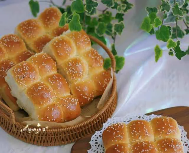 Recipe for Polish-style buttery dinner rolls