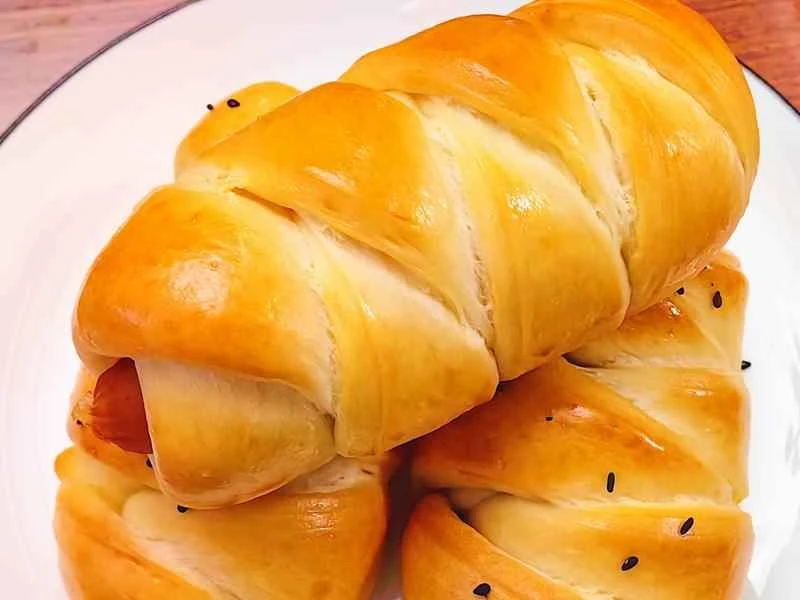 How to make pure milk hand-torn toast: Step 1