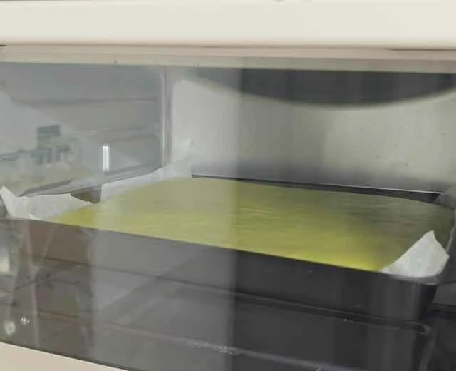 Matcha Swiss Roll (Hot Water Method) Recipe