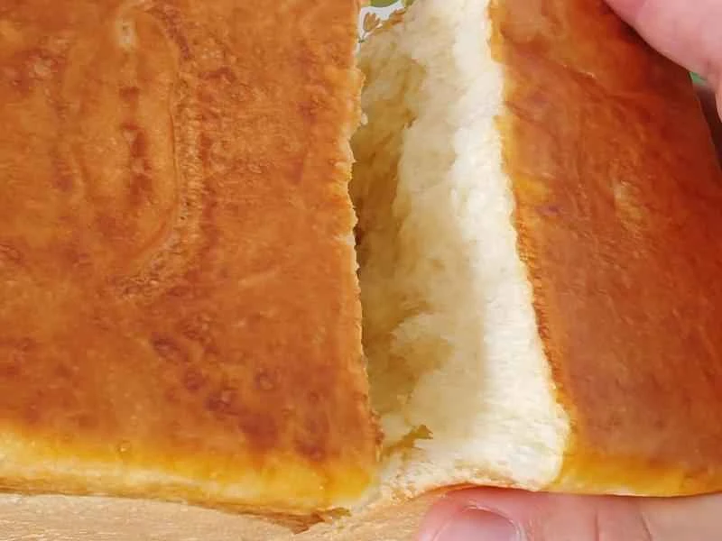 How to make pure milk hand-torn toast: Step 1