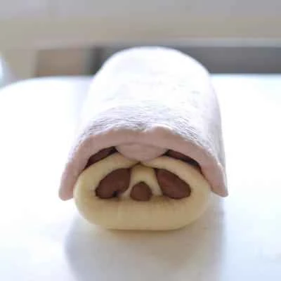 How to make pure milk hand-torn toast: Step 1