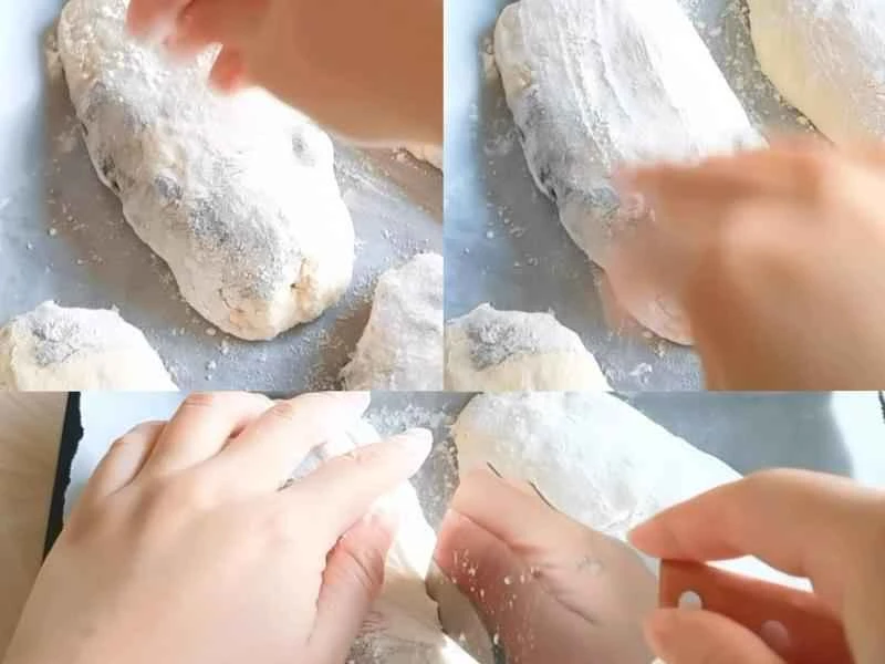 How to make pure milk hand-torn toast: Step 1