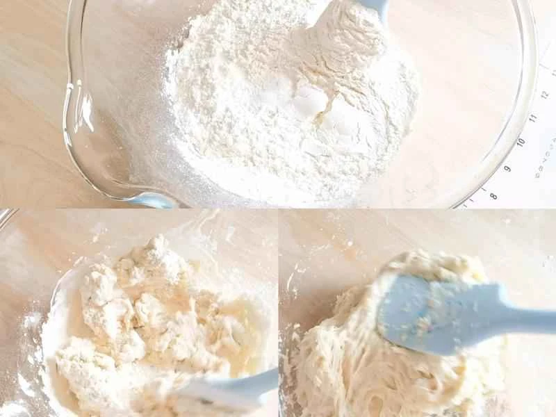 How to make pure milk hand-torn toast: Step 1