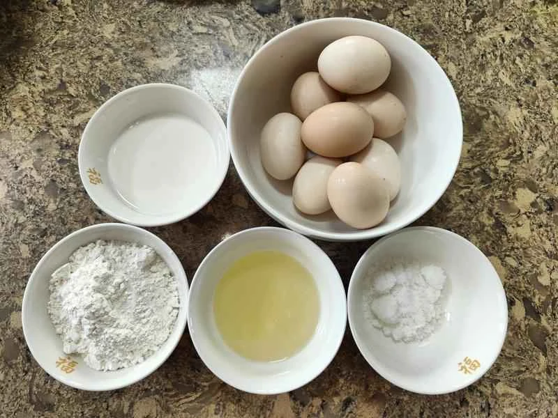 How to make pure milk hand-torn toast: Step 1