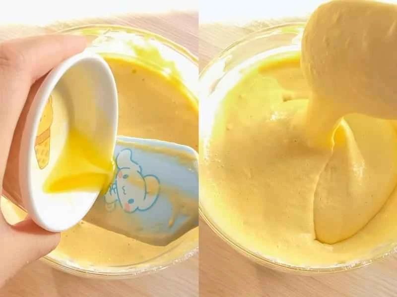 How to make pure milk hand-torn toast: Step 1