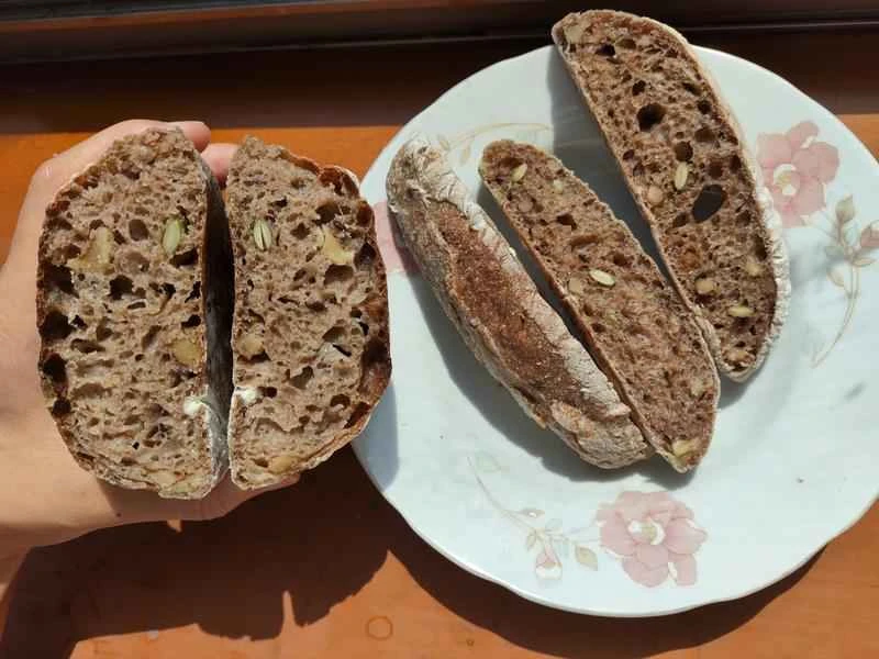 How to make pure milk hand-torn toast: Step 1