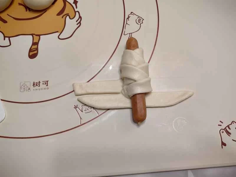 How to make pure milk hand-torn toast: Step 1