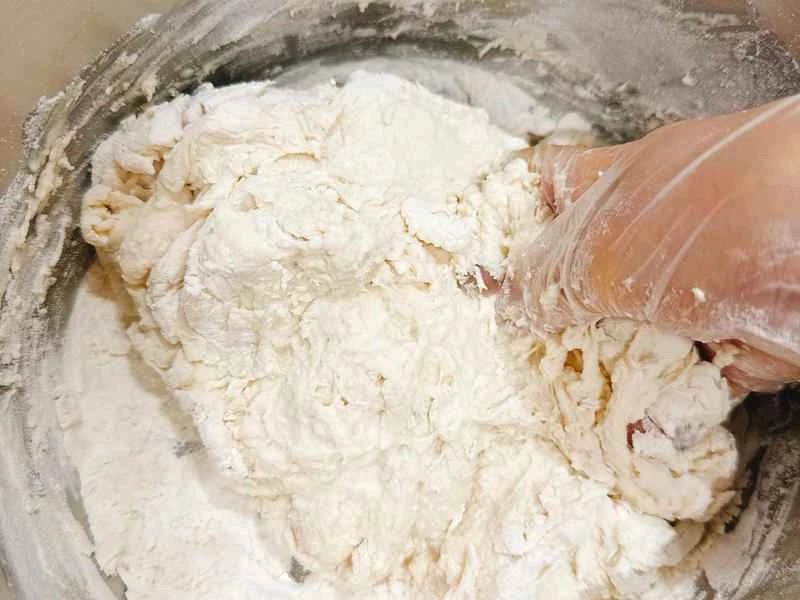 How to make pure milk hand-torn toast: Step 1