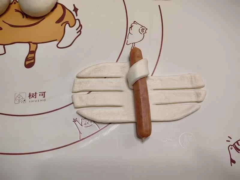 How to make pure milk hand-torn toast: Step 1