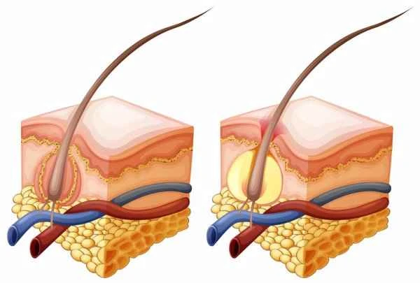 How to treat folliculitis with sinus tracts?