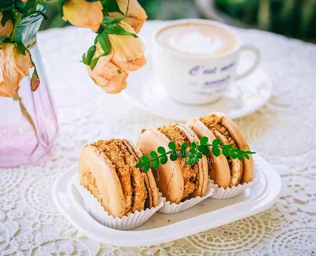 Cocoa coffee caramel cookie air cake, far surpasses a certain "Liyou" C119