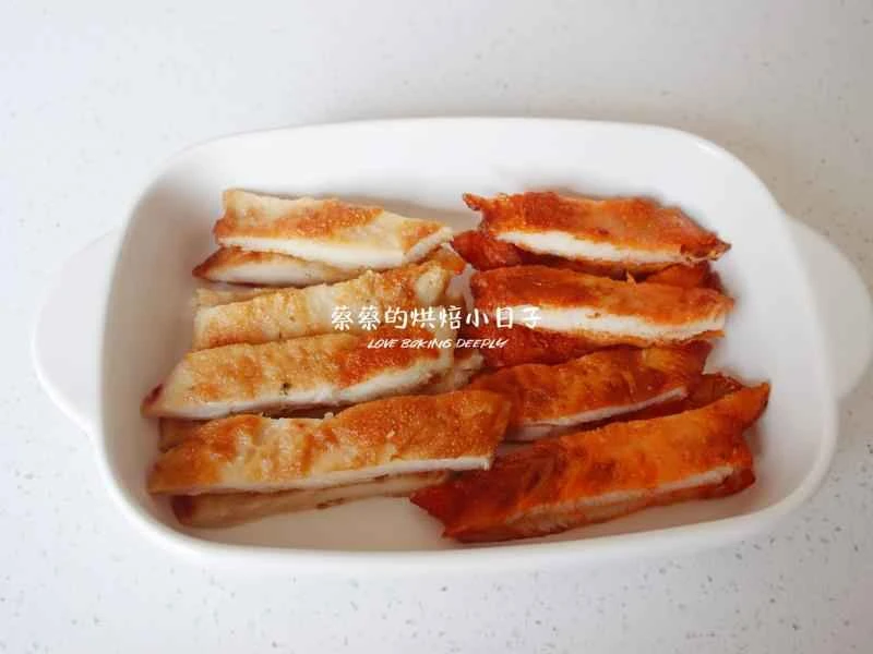 How to make pure milk hand-torn toast: Step 1