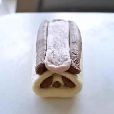 How to make pure milk hand-torn toast: Step 1